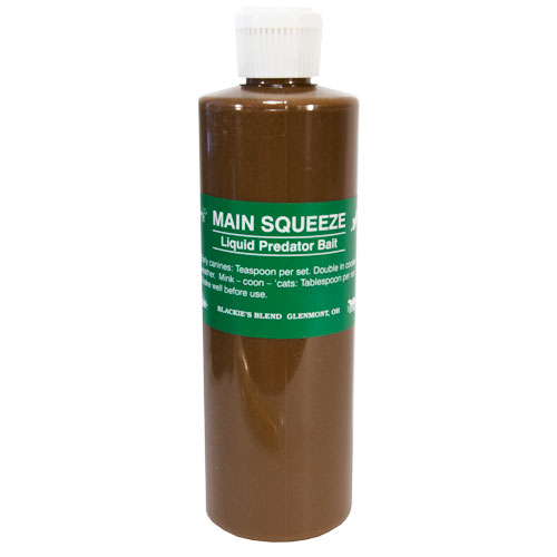 Blackie - Main Squeeze Liquid Predator Bait (Pint)