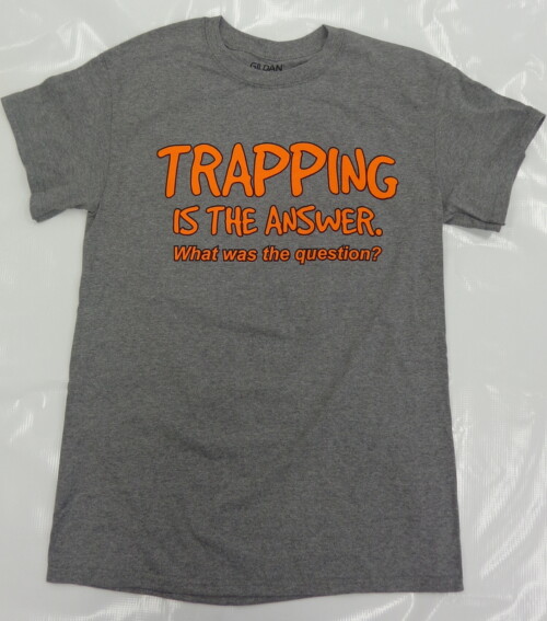 Front: Trapping is the Answer. What was the question?
