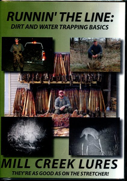 Mill Creek - Runnin' The Line: Dirt & Water Trapping Basics (dvd)