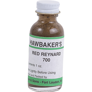 Hawbaker - Red Reynard Lure 700  (1 Oz )