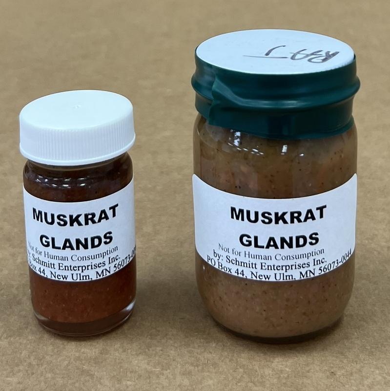 Muskrat Glands - 1 oz and 4 oz