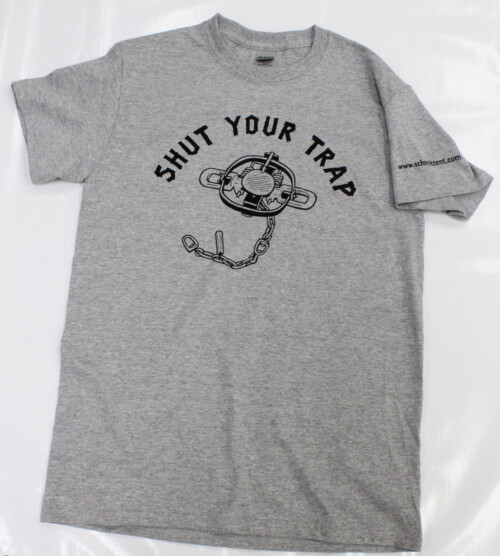 T-Shirt - Shut Your Trap - Grey